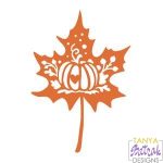 Maple Leaf With Pumpkin