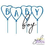 Baby Balloons svg file