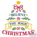 Believe In The Magic Of Christmas svg file
