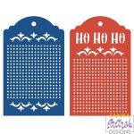 Christmas Tags For Cross Stitch svg file