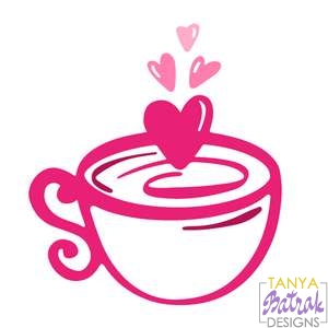 Cup With Hearts
