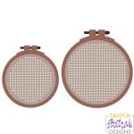 Embroidery Hoops For Cross Stitch svg file