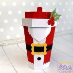 Santa Coffee Cup Box