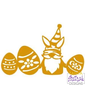 Easter Gnome Bunny svg